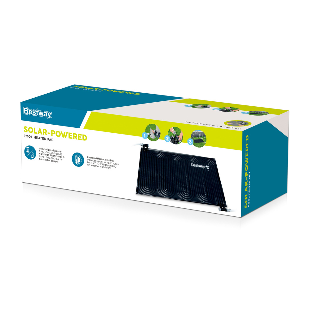 Saulės energijos šildymo panelė 110 x 171 cm bestway baseinui 58423