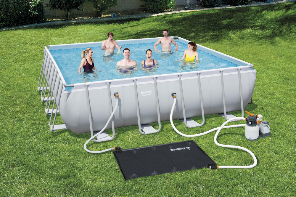 Saulės energijos šildymo panelė 110 x 171 cm bestway baseinui 58423