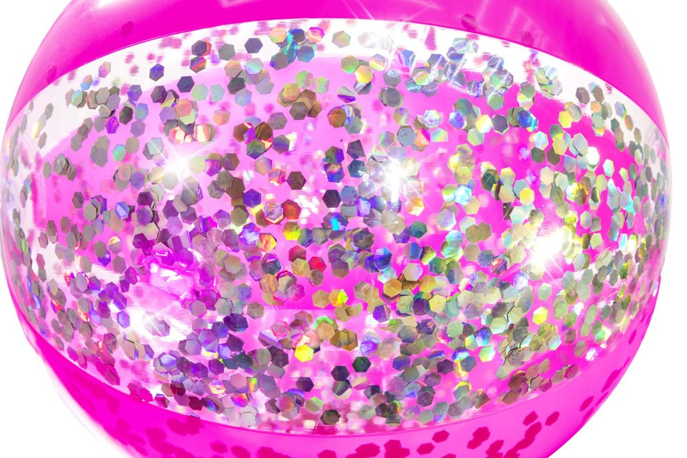 Pripučiamas paplūdimio kamuolys bestway glitter fusion, 41 cm