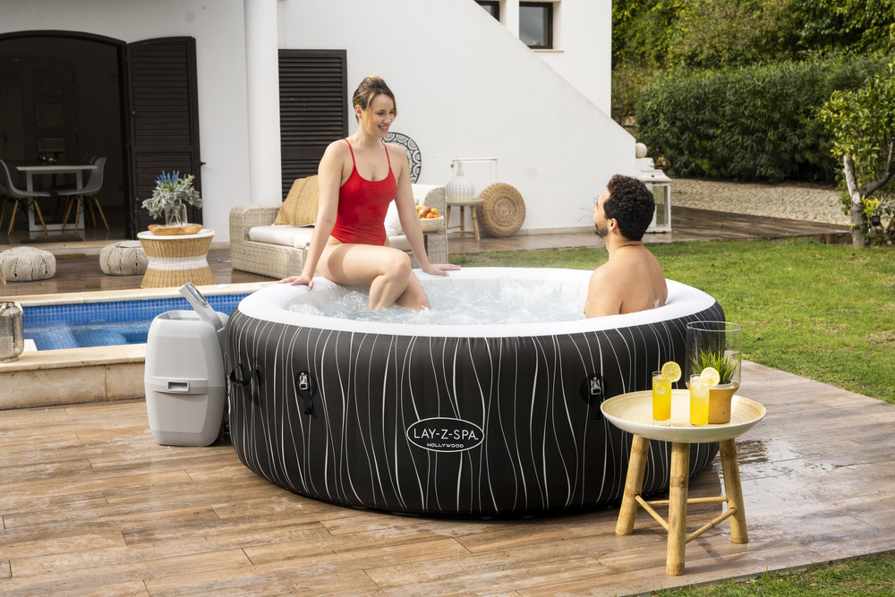 Masažinis baseinas bestway lay-z-spa hollywood airjet, 196x66 cm