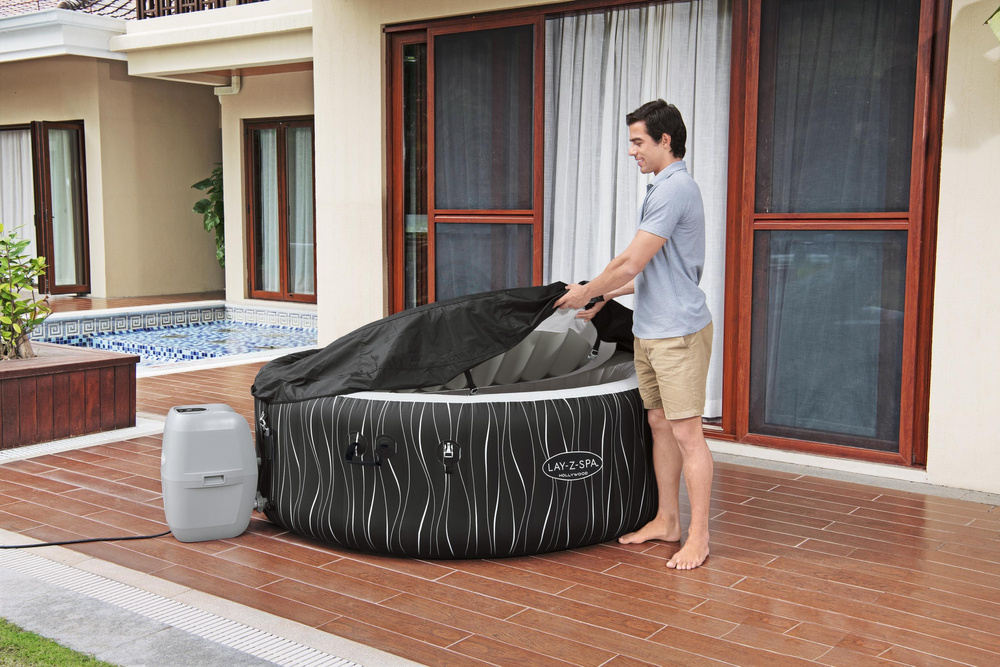 Masažinis baseinas bestway lay-z-spa hollywood airjet, 196x66 cm