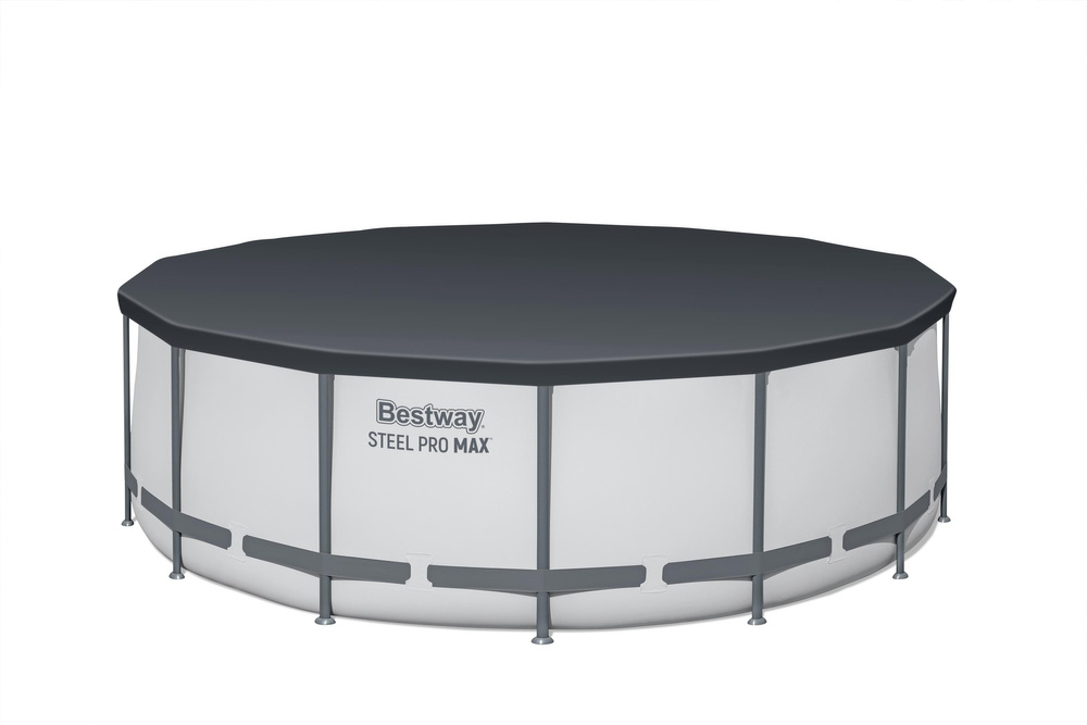 Karkasinis baseinas bestway steel pro 5612x, 427x122 cm, su filtru