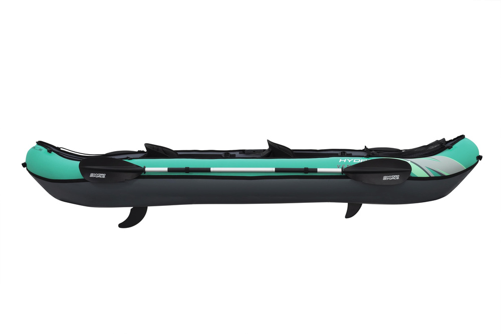 Bestway 2 asmenų baidarė ventura elite x2 pripučiama valtis hydro force irklai 65052