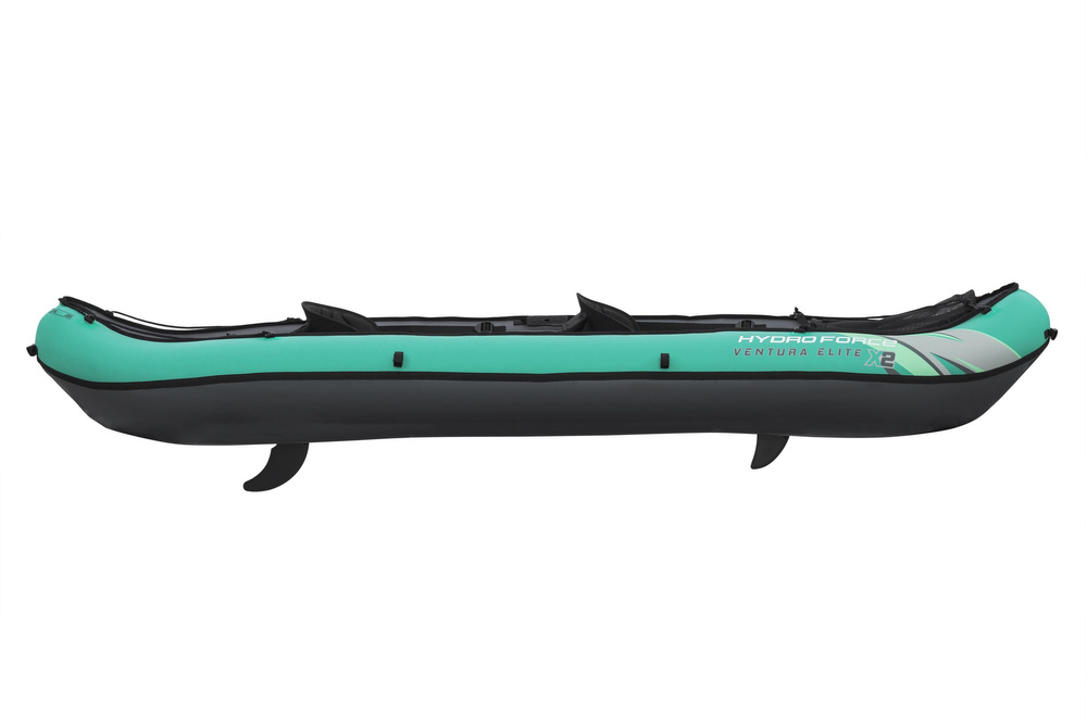 Bestway 2 asmenų baidarė ventura elite x2 pripučiama valtis hydro force irklai 65052