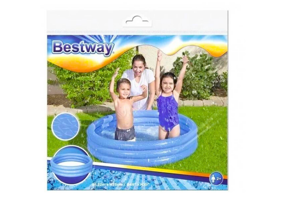 Pripučiamas baseinas bestway play, 122x25 cm