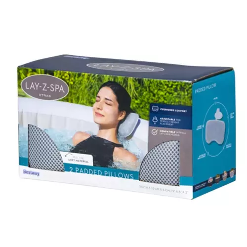 Masažinio baseino pagalvėlių rinkinys bestway lay-z-spa, 2 vnt.