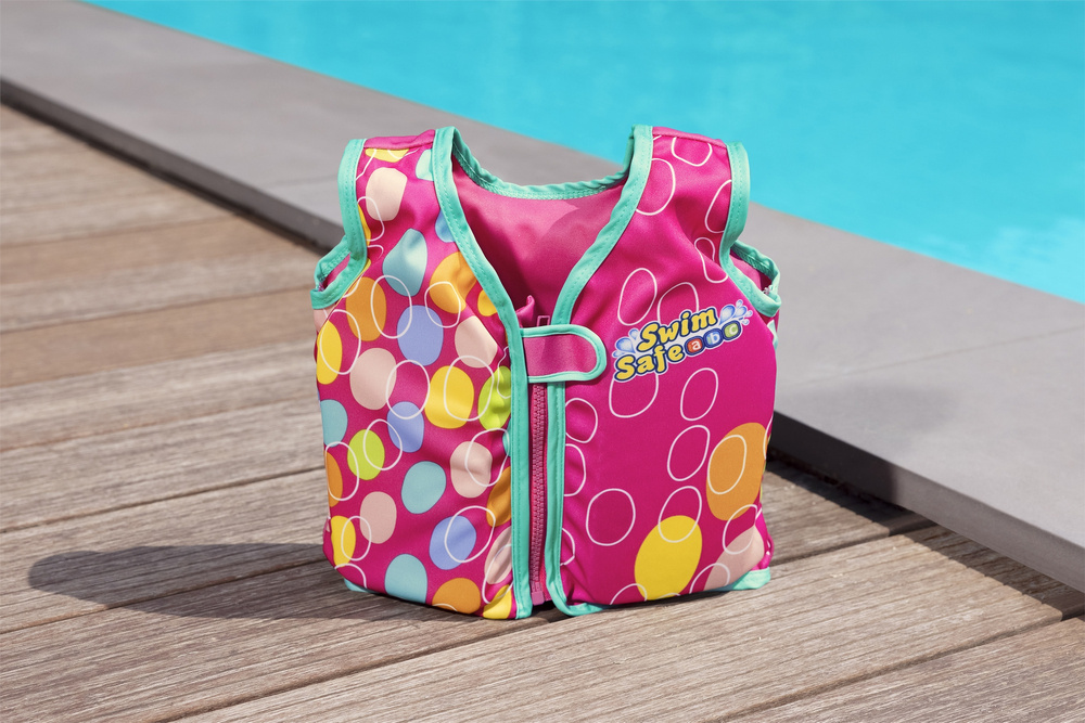 Pripučiamos plaukimo liemenės bigbuy fun aquastar swim safe, įvairių spalvų