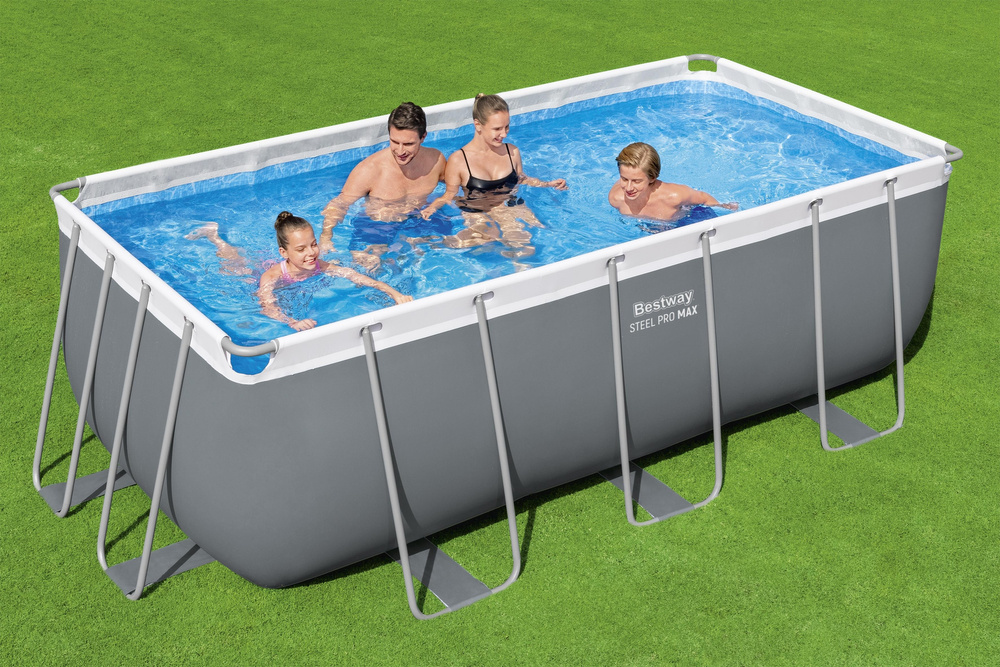 Rėminis baseinas bestway 412 x 201 x 122 cm