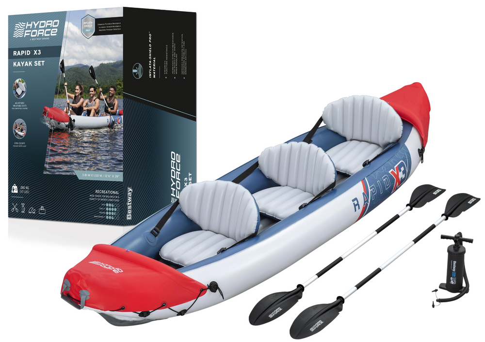 Pripučiamas baidarės rinkinys Bestway 381 x 100 cm 65132