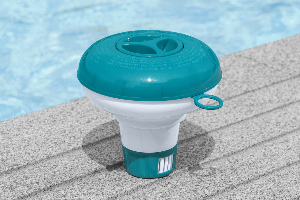 Plaukiojantis chloro dozatorius Bestway Flowclear™ 12.7cm 2