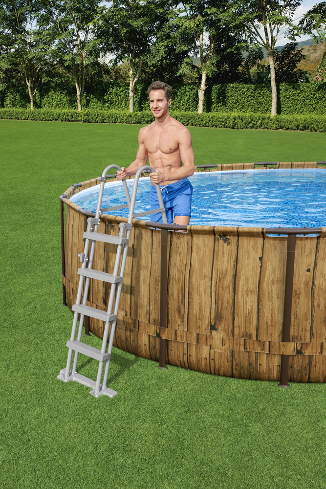 Sodo baseinas su rėmu 488 x 122 cm bestway 56725