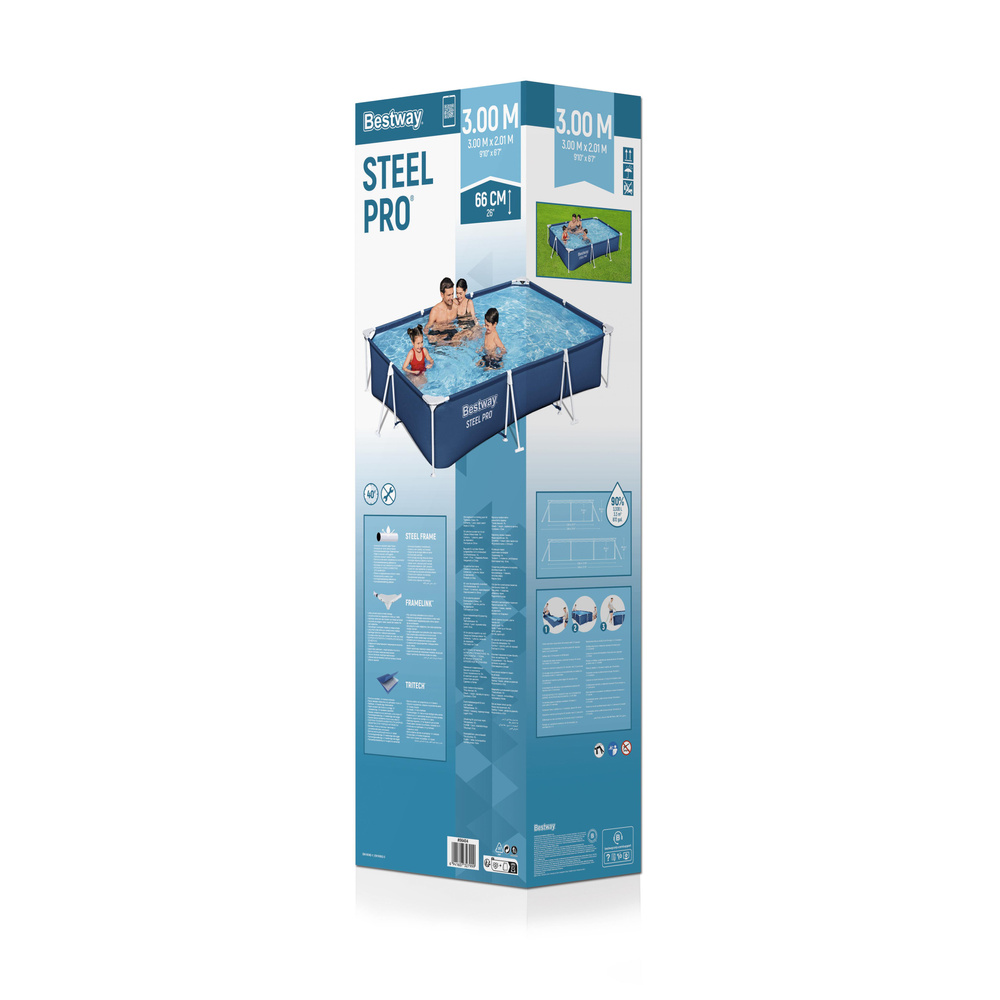 Sodo baseinas bestway 300x201x66 cm