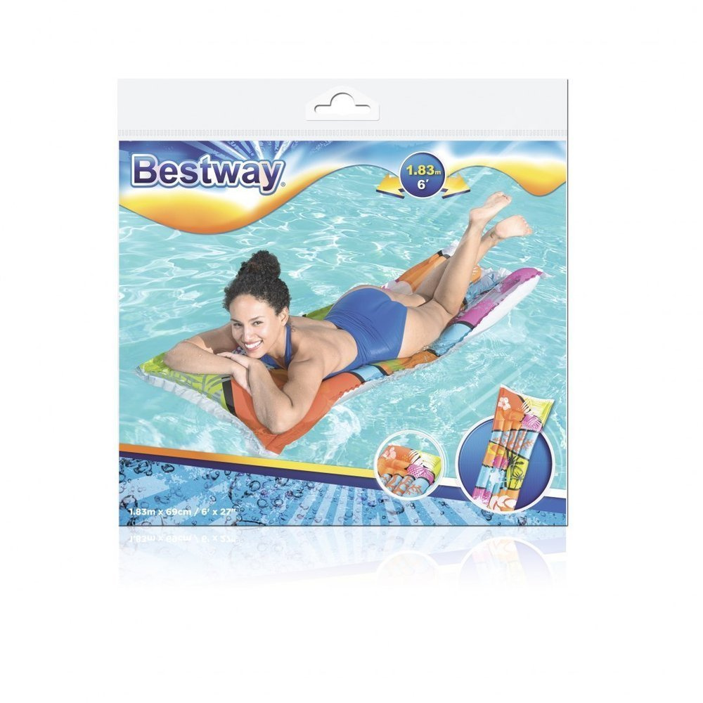 Pripučiamas paplūdimio čiužinys, 183 x 76 cm bestway 44033 2