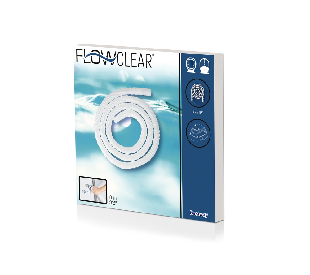 Žarna baseinų filtrams bestway flowclear, 300 cm/32 mm