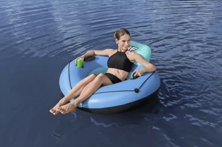Pripučiamas ratas-gultas bestway luxury tube, 119 cm