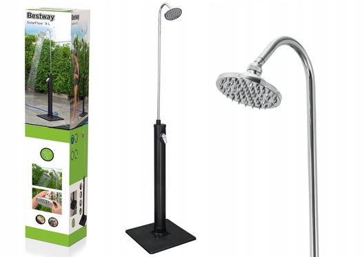 Lauko dušas Bestway Solar Flow Lauko dušas, juodas, 8l l