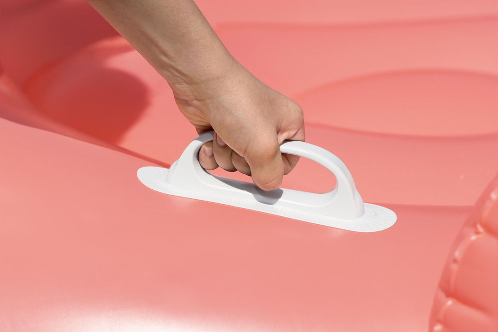 Pripučiamas flamingas bestway 138 x 107 cm