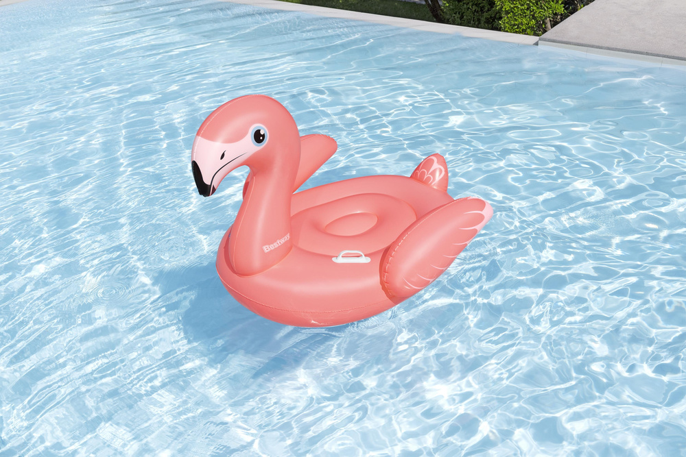 Pripučiamas flamingas bestway 138 x 107 cm