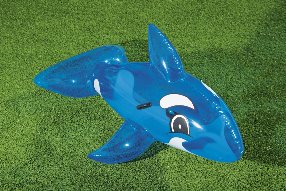 Pripučiamas žaislas bestway whale ride-on, 157x94 cm