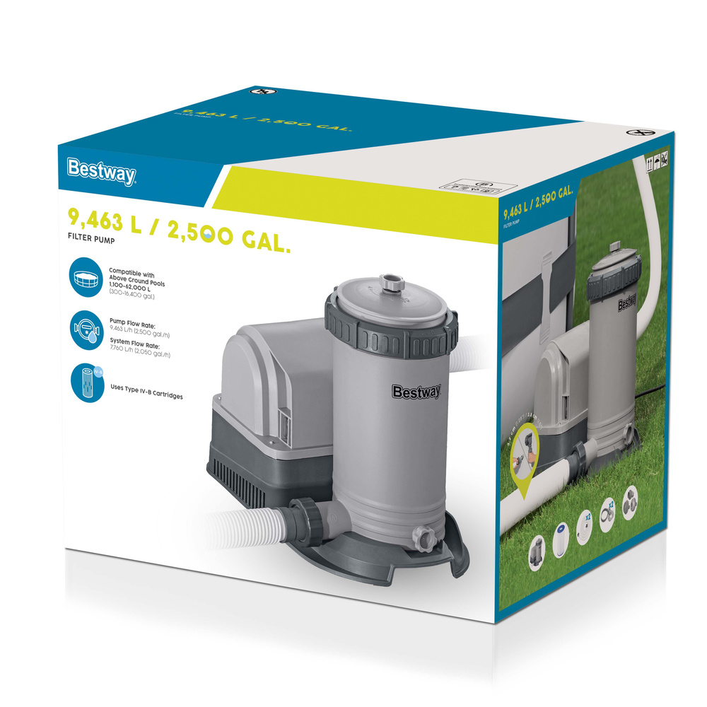 Baseino filtravimo siurblys bestway 9463 l/h