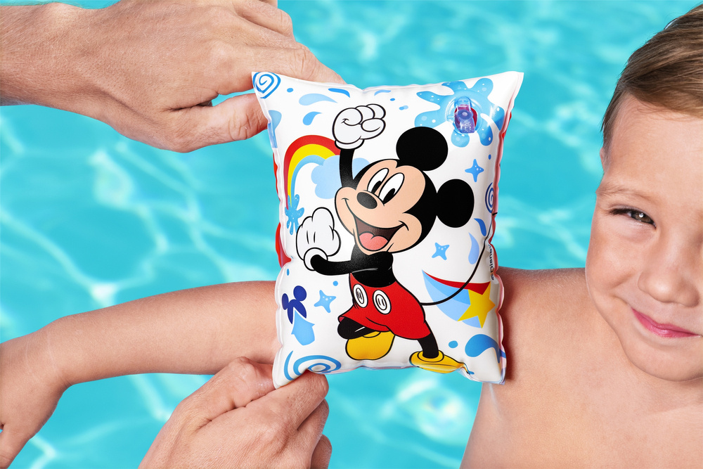 Paukimo rankovės bestway mickey mouse