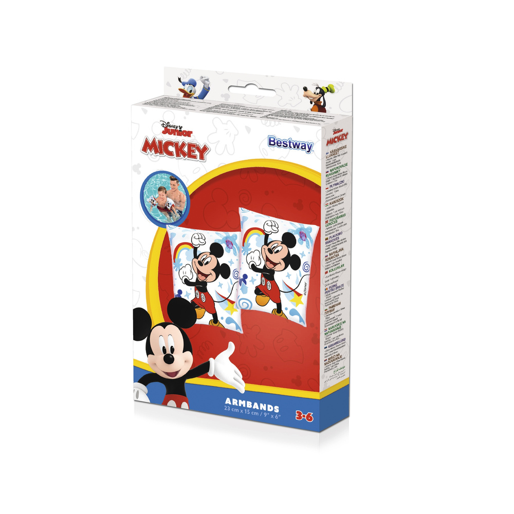 Paukimo rankovės bestway mickey mouse