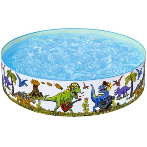 Ramstinis baseinas bestway fill 'n fun dinosaur, 183x38 cm