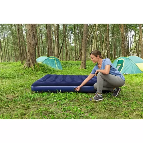 Dvivietis pripučiamas čiužinys 203x183x22cm bestway 67004