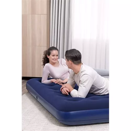 Dvivietis pripučiamas čiužinys 203x183x22cm bestway 67004