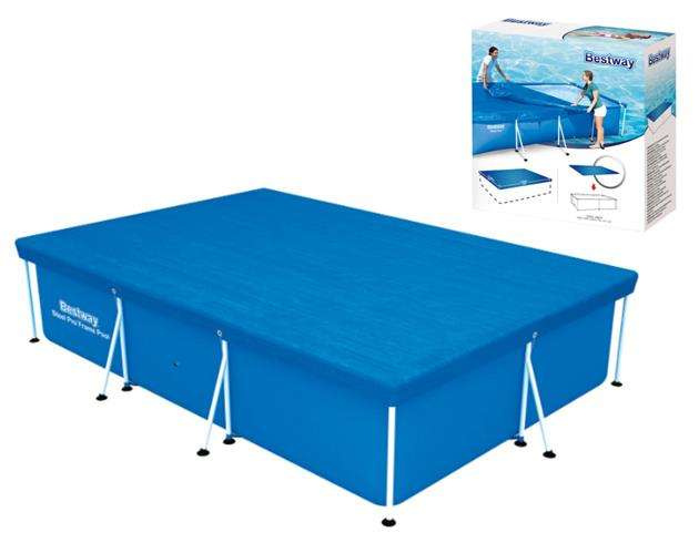 Baseino uždangalas bestway flowclear steel pro 304x205 cm