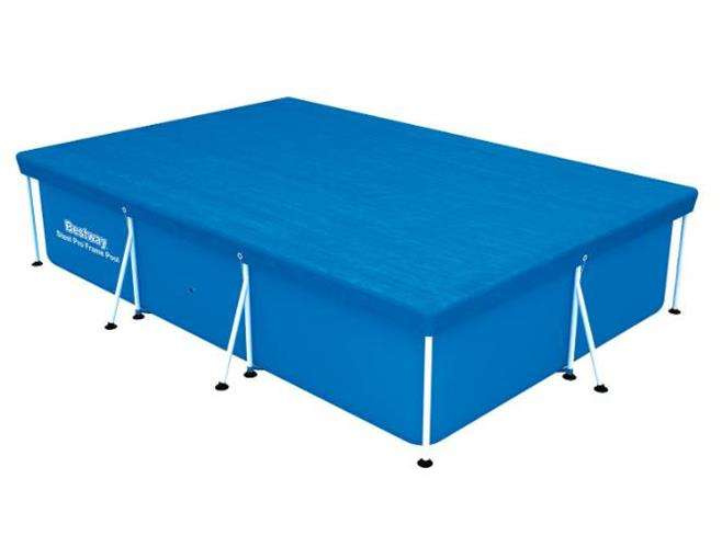 Baseino uždangalas bestway flowclear steel pro 304x205 cm