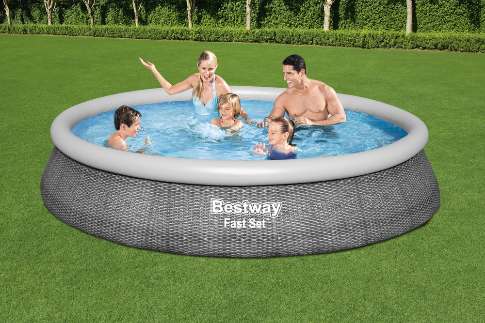 Baseinas Bestway Fast Set 396x84 cm, su filtru