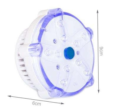 Šviestuvas masažiniams baseinui bestway lay-z-spa led, 7 spalvų