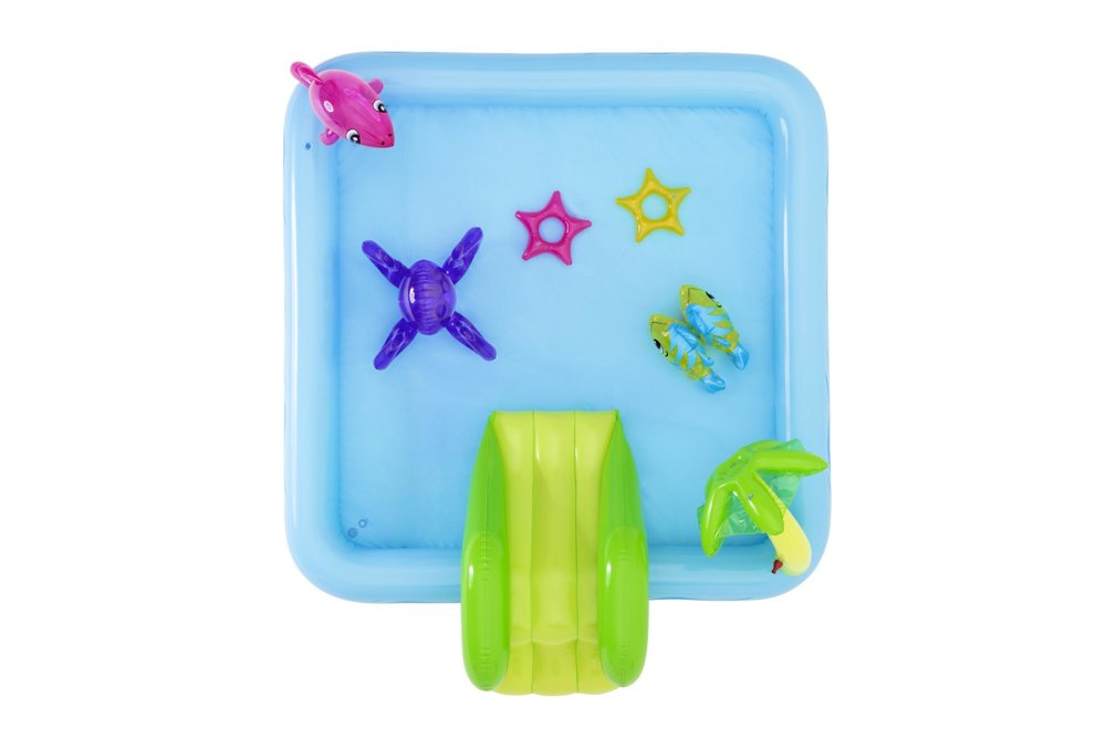 Pripučiama žaidimo aikštele bestway fantastic aquarium, 239x206x86 cm