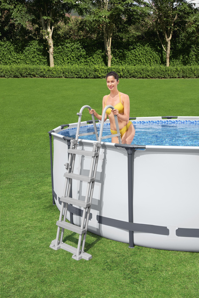 Karkasinis baseinas bestway steel pro max 366x122 cm, su filtru
