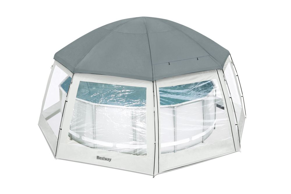 Pavėsinė baseinui bestway flowclear, 600x600x295 cm