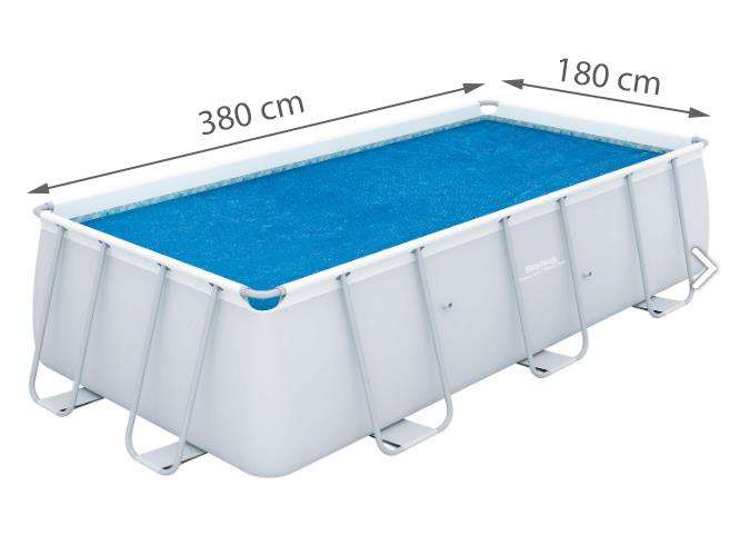 Baseino uždangalas bestway flowclear solar 404/412x201 cm
