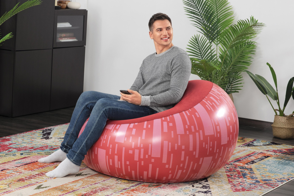 Pripučiama kėdė bestway 75052, 112 x 112 x 66 cm