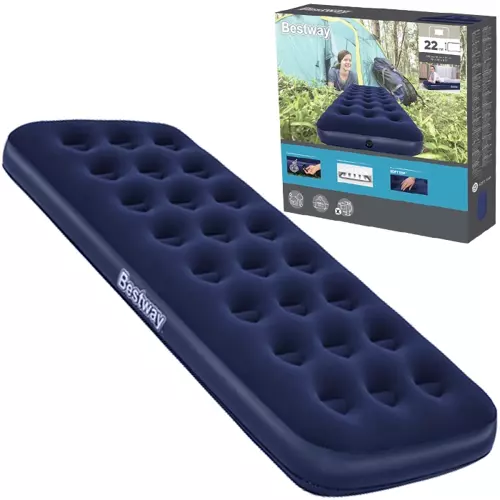 Veliūrinis vienvietis čiužinys 185x76x22 cm - bestway 67000