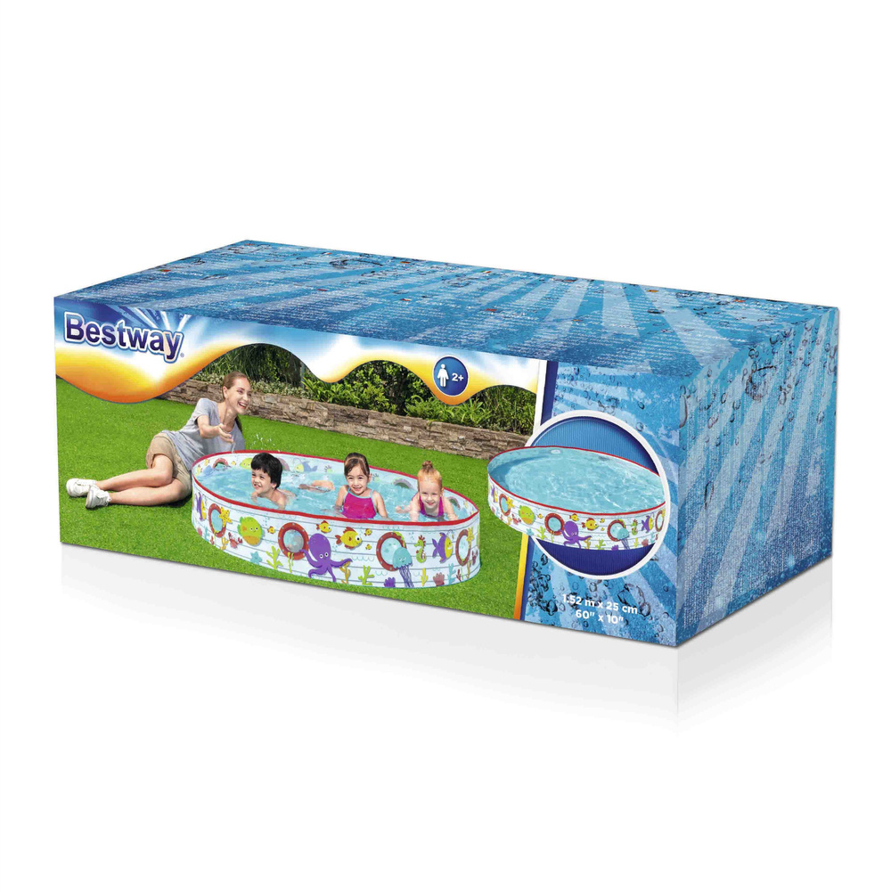 Ramstinis baseinas bestway fill 'n fun, 152x25 cm