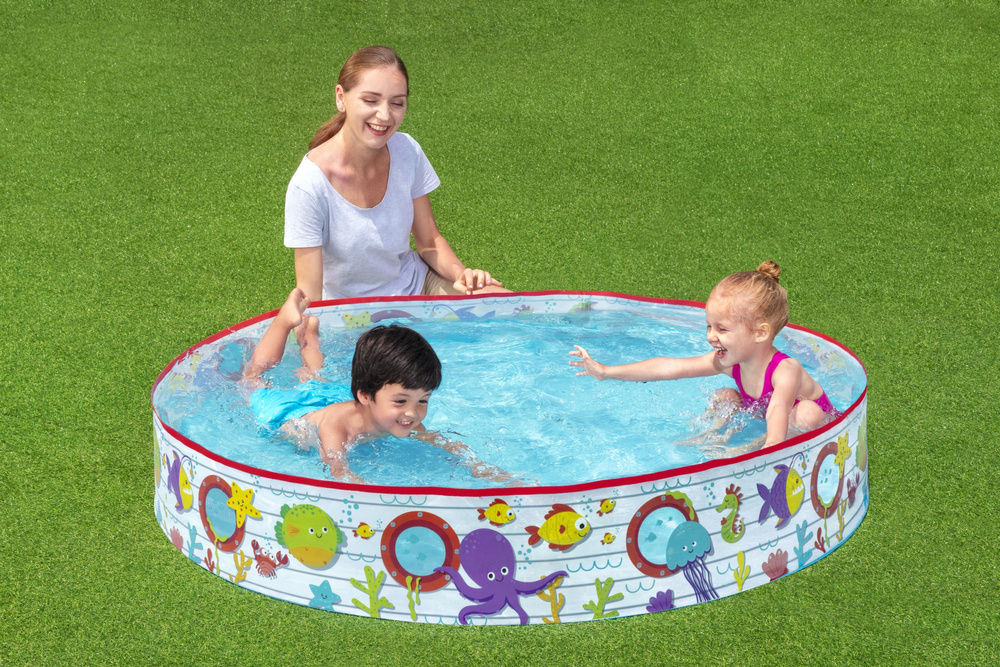 Ramstinis baseinas bestway fill 'n fun, 152x25 cm