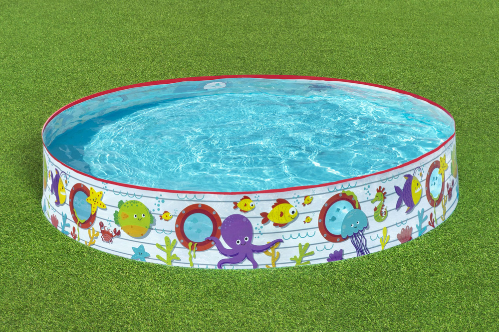 Ramstinis baseinas bestway fill 'n fun, 152x25 cm