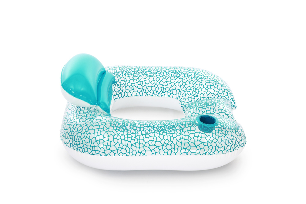 Pripučiamas plaustas bestway flip pillow lounge, 102 x 94 cm