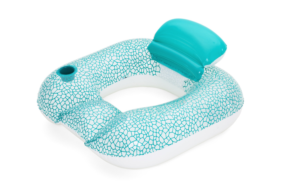 Pripučiamas plaustas bestway flip pillow lounge, 102 x 94 cm