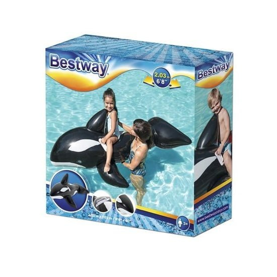 Pripučiamas plaustas bestway „orka"  203 cm x 103 cm bestway 41009