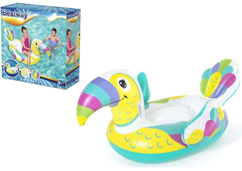 Pripučiamas plaustas bestway toucan pool day ride-on