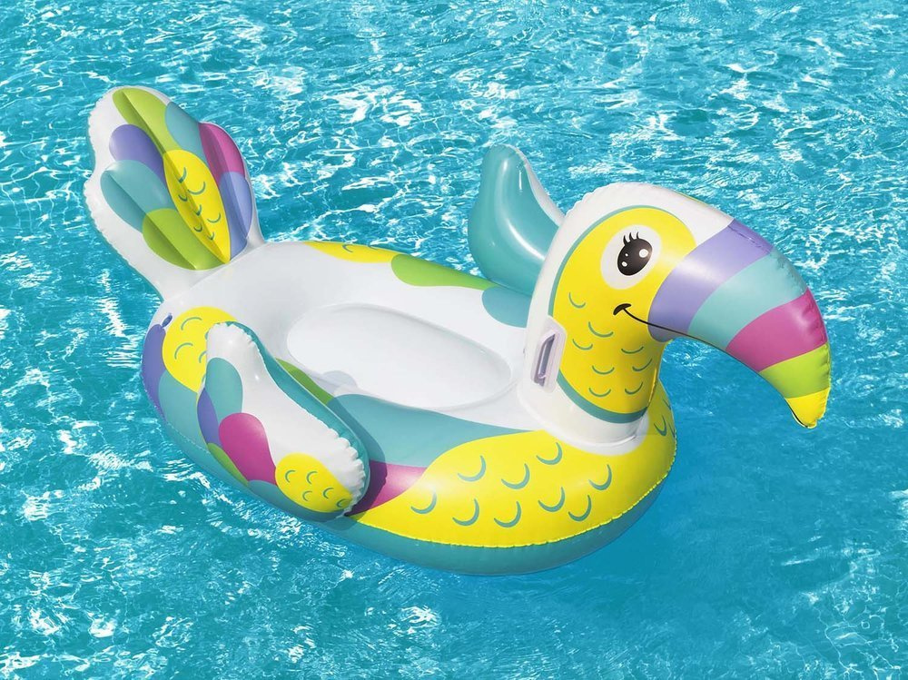 Pripučiamas plaustas bestway toucan pool day ride-on