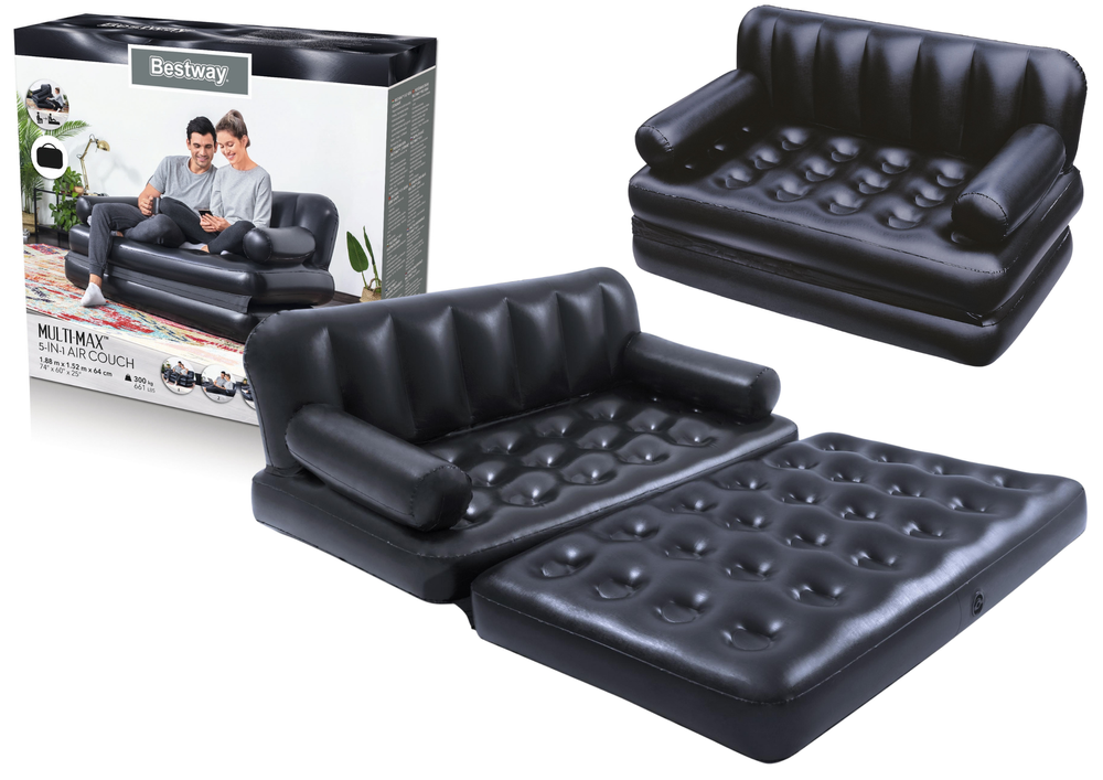 Pripučiama sofa-lova bestway multi-max 5-in-1 188x152x64 cm