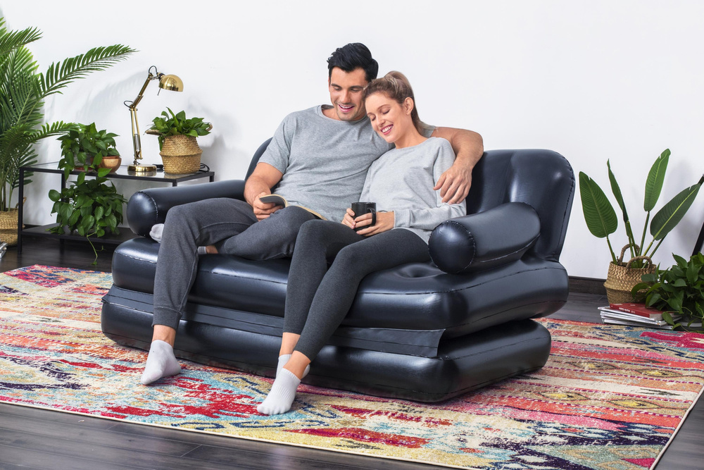 Pripučiama sofa-lova bestway multi-max 5-in-1 188x152x64 cm