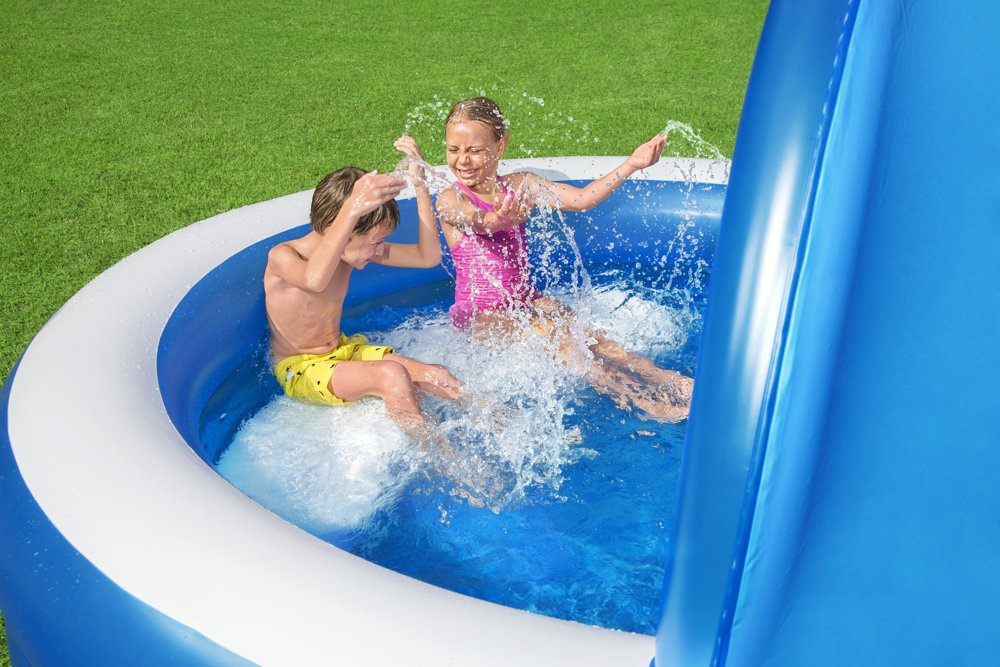 Pripučiamas baseinas bestway summer days 241x241x140 cm